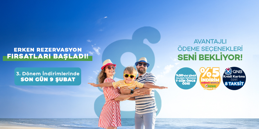 2026 Erken Rezervasyon Fırsatları Başladı
