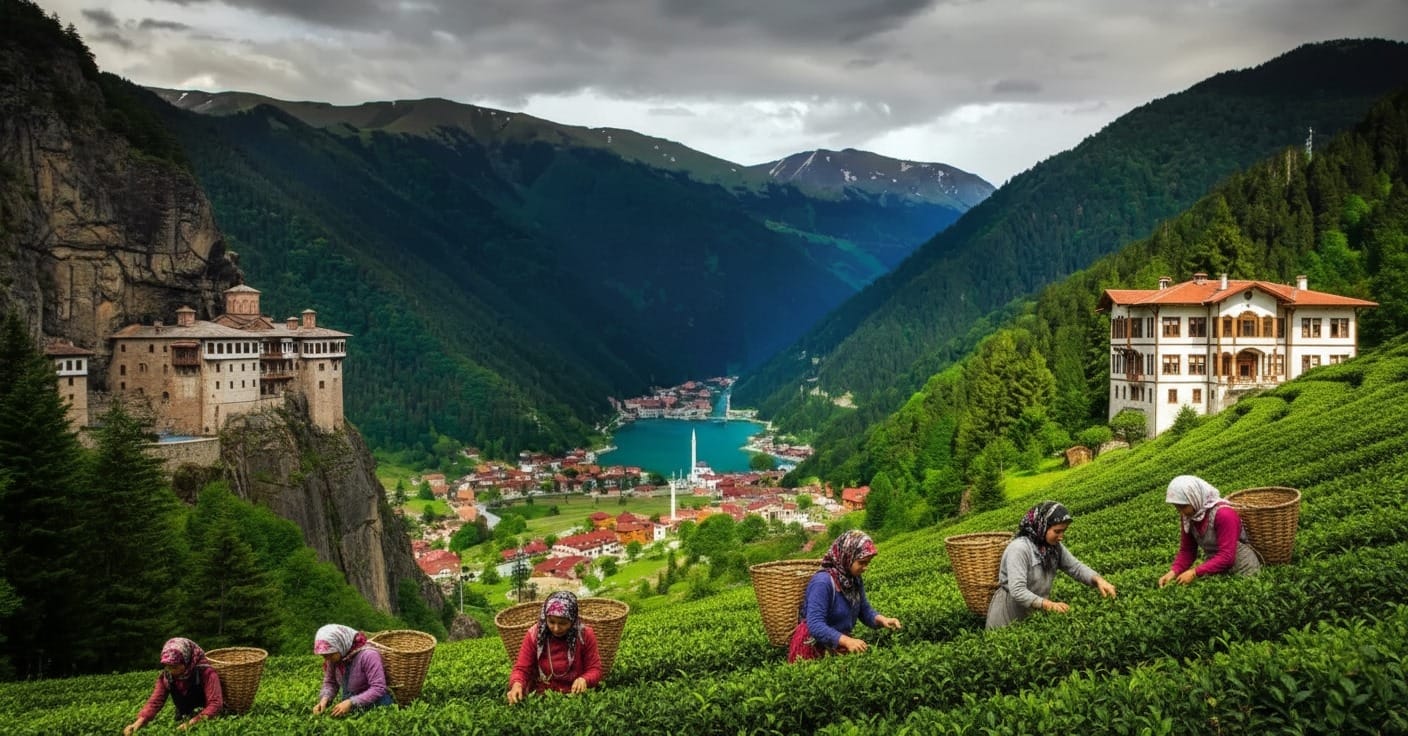 SİSLERİN ARDINDA TRABZON EXPRESS