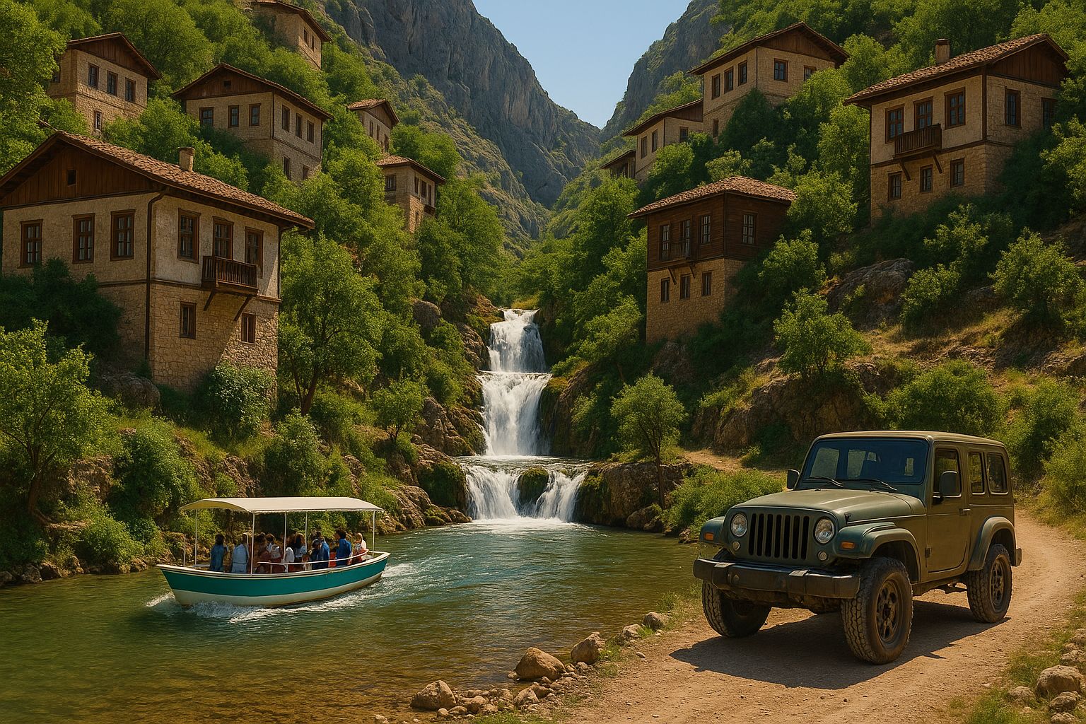 KANYONUN KALBİNDE ERZİNCAN EXPRESS